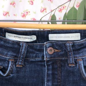 Pilcro and The Letterpress High-Rise Denim Legging SIZE 27